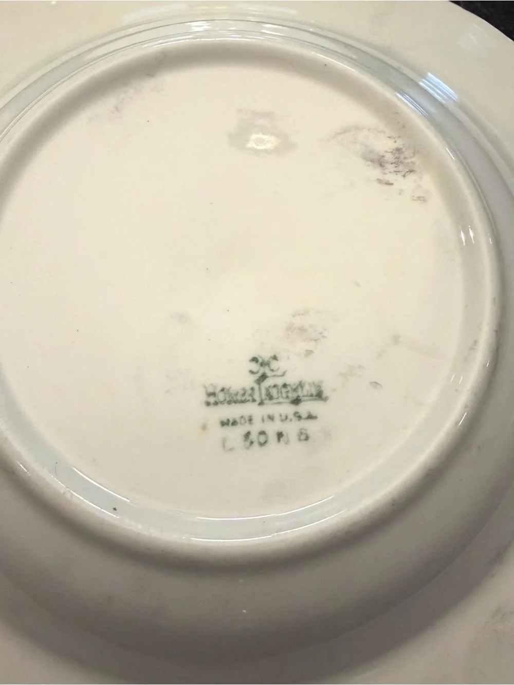 Homer Laughlin Pink Dogwood Blossom Soup Cereal Bowls Gold Rim Edge Set Of 6 VTG